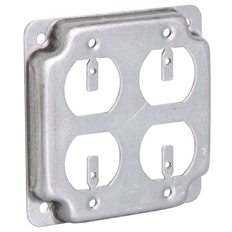 electrical box drywall cover metal|covering junction boxes.